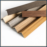 Lis L Siku Penutup WPC Wood Panel PVC Wallpanel Motif Kayu