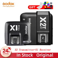 Godox X2 X2T-C X2T-N X2T-S HSS 2.4G Wireless Speedlite Flash Transmitter Trigger with X1R-C/N/S Receiver for Canon Nikon Sony