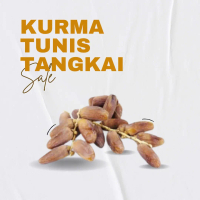 Kurma Tunis Tangkai Tunisia Tangkai Kurma Lonjong Makanan Makanan