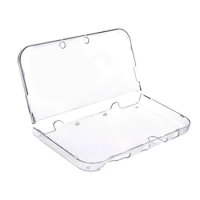 1 Set Game Console Protectors Cover Crystal PC Case Clear Protective Sleeve Hard Housing Skin for New 3DS XL