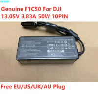 Genuine 13.05V 3.83A 50W 10PIN USB 5.0V 2.0A F1C50 AC Power Adapter For DJI Drone Power Supply Charger