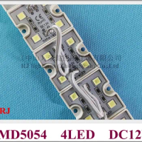 New arrival high bright LED light module SMD 5054 LED module waterproof DC12V 4 led 1.6W IP66 35mm*35mm CE ROHS free shipping