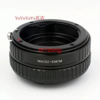 N/G-EOSM macro Focusing Helicoid Adapter Ring for NIKON G/D/F Lens to canon ef-m EOSM/M2/M3/M5/m6/M10/m50 mirrorless camera