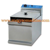 12.5L 1 tank Electric fryer Counter top electric with CE we can add self-lifting equipment