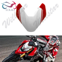 Red&amp;White Upper Front Headlight Fairing For Ducati Hypermotard 950 2019-2021