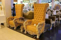 Sofa Single Ukiran Luxury Bellagio - Wonten Art Carving Chair