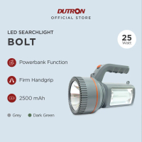 DUTRON Senter LED Jumbo Bolt - Senter Tangan Jumbo Searchlight 25 Watt + 10 Watt
