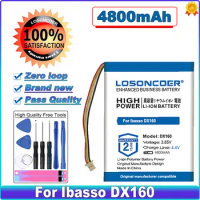 LOSONCOER 4800mAh for Ibasso DX160 DAP Player Battery