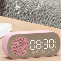 bluetooth speaker Wireless Bluetooth Speaker, Multi-functional Loud Subwoofer Clock, Mini AI Smart Alarm Clock Speaker