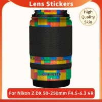 For Nikon Z DX 50-250mm Decal Skin Vinyl Wrap Film Camera Lens Body Protective Sticker For NIKKOR Z50-250 50-250 F4.5-6.3 VR