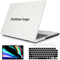 For Macbook case Crocodile Leather Hollow logo Hard Case Air 13 MacBook Pro 13 M1 M2 A2681 A2337 A2338 Pro 14 A2442 2022 Retina