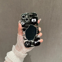 【Untuk Samsung Happy mirror Case 】 Casing compatible for Samsung A05S A05 A12 A13 A54 A14 A04S A03 A