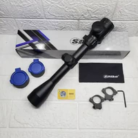 Telescope Spike 3-9X40 EG Mildot Coating Biru Lampu 3 Warna Teleskop Lensa Jernih Import