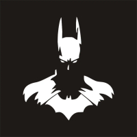 Pelekat Batman, Anime Terkenal, Pelekat Hiasan Kereta dan Motosikal, Pelekat Dinding Accessories Car