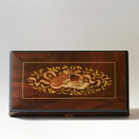 Ercolano義大利進口手工珠寶飾品盒音樂盒 (W28 x D16 x H8 cm)-小提琴