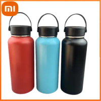 Xiaomi 1000ml Water Bottle Double Wall Large Capacity Stainles Steel Thermos Water Bottle Vacuum Insulated with Handgrip