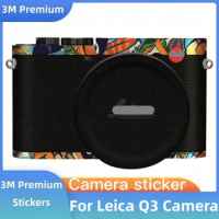Camera Sticker For Leica Q3 Q 3 Decal Skin Camera Lens Sticker Vinyl Wrap Anti-Scratch Protective Film Protector Coat