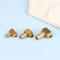 M4/M5/M6 Brass 90 Degree L Type Water Cooling Nozzle Faucet Nipple Connector For RC Methanol/Gasoline/Brushless Electric Boat