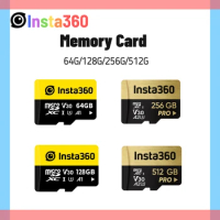 INSTA360 X4 Memory Card MicroSD Footage Storage 64G 128G 256G 512G For Insta 360 X4 Ace Pro X3 ONE X2 RS Camera Accessory