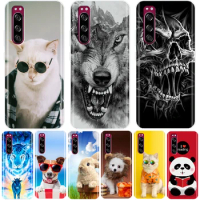 For Sony Xperia 5 II III IV Case Silicone Soft Tpu Shockproof Prtective Case For Sony Xperia 5 IV III II Back Cover Phone Cases