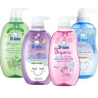 Dnee Sữa tắm gội Dnee 380ml Organic cho bé an toàn dịu nhẹ tắm gội toàn thân chính hãng