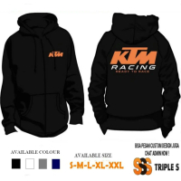 Terpopuler HOODIE ZIPPER KTM RACING MODEL TERBARU JAKET RESLETING RACING Low