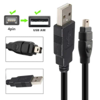 IEEE1394 to USB for SONY digital camera DV printer scanner special transfer cable double shield positive mark black line