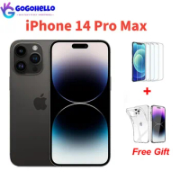 Apple iPhone 14 Pro Max 5G 6.7" 256GB ROM 6GB RAM Genuine Retina OLED Face ID NFC A15 14ProMax UK Version 95% New Cell Phone