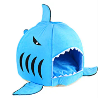Hot Sell Dog Bed Shark Mouse Shape Washable House Pet Bed Cat House Removable Cushion Pet Bed Shark Dog House For Small Dog