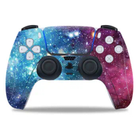 Sticker For PlayStation 5 PS5 Controllers Accessories Protector Skin starry sky stickers Support drawing customization