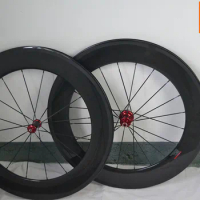 topmost T700 toray carbon wheels 88mm carbon clincher wheelset in stock for sale
