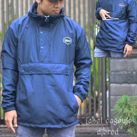 [Bisa Cod] - MW Jaket Parasut Despo Cagoule Navy Djb/Jaket Saku Doraemon/Jaket Pria Terlaris