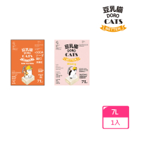 DORO豆乳貓 混合豆腐礦物貓砂7L-6入(豆腐礦砂)