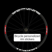 Road Bike Rim Sticker MTB Wheel Set Stickers 26 27.5 29 700C Personalized Cycling Reflective Decals Bicycle Accessories