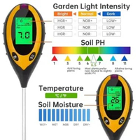 Digital Soil Analyzer - Ph Meter Soil Digital Include Baterai - Tester Meter Alat Ukur PH Tanah 4 in