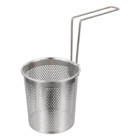 Fishing Net Stainless Steel Noodle Sifters Kitchen Gadget Household Sieve Straining Baskets Water Draining Mesh Mesh Deep Fryer