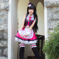 Fate FGO รินโทซากะ cosplay เสื้อผ้า saber Matthew วันวาเลนไทน์สตรีทช็อคโกแลตชุดแม่บ้าน