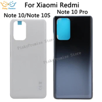 For Xiaomi Redmi Note 10 Pro Back Battery Cover Glass Panel Note10 Rear Housing Door Case For Redmi Note 10 Pro M2101K6G