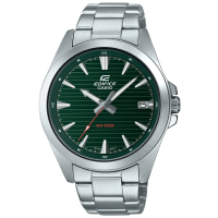 【CASIO 卡西歐】EDIFICE 經典簡約運動腕錶 禮物推薦 畢業禮物(EFV-140D-3AV)