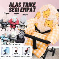 T4 - BANTALAN / ALAS TRIKE SEGIEMPAT kereta dorong kecil stroler bayi akachan spad Dudukan  Empuk