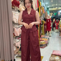 Bộ vét nữ bâu sơ mi sang trọng phù hợp mọi sự kiện