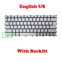 Laptop Backlit Keyboard For MSI Modern 14 H-D12M D13M Summit E14 Flip Evo-A12M A13M A12MT A13MT Summit E14 Evo-A12M White