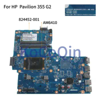 KoCoQin Laptop motherboard For HP Pavilion 355 G2 A6-6410 AM6410 350 G2 Mainboard 6050A2612501 824452-001 824452-601