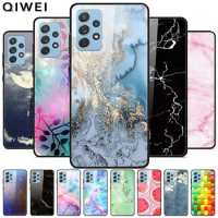 For Samsung A52s 5G Case Glass Hard PC Back Cover Phone Cases For Samsung Galaxy A32 4G 5G / A52 Shells A 52 52s 32 Fundas Capas