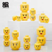 LEGO 樂高 Room Copenhagen LEGO 放大版樂高人頭收納盒 - 迷你(樂高人頭收納盒迷你版)