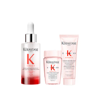 【KERASTASE 巴黎卡詩】粉漾芯生頭皮調理精華90ml(頭皮精華/頭皮保養/蓬鬆/養髮)