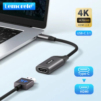 Lemorele L11 USB Hub USB C to HDMI 4k@30hz Display Adapter For MacBook Pro Air iPad Pro Samsung Galaxy S21 S20 USB-C HDMI Adapte