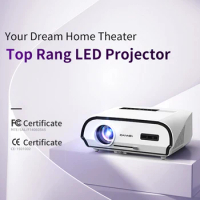 Beam Projector 4k for Movie Full HD 1080P Ultra HD dLp lAsER Experience Auto Focus Keystone Home Theater Projectors for Daylight