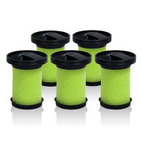 【綠綠好日】適用 Gtech 小綠 Multi Plus MK2 Bissell 除塵吸塵器濾芯(香氛五入組)