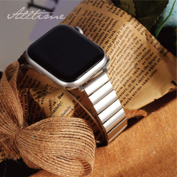 【ALL TIME 完全計時】Apple Watch S7/6/SE/5/4 38/40/41mm 方塊不鏽鋼錶帶_贈調錶帶工具